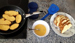 French toast at my home.