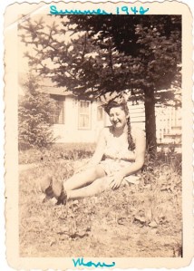 My Grandma is 36 or 38 in this photo. 