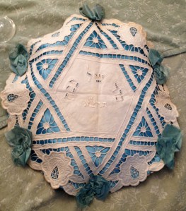 Matzah cover made by my Great Grandmother Chava.
