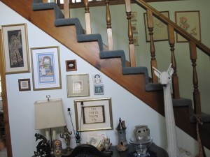 This is the wall I painted before the accent color.