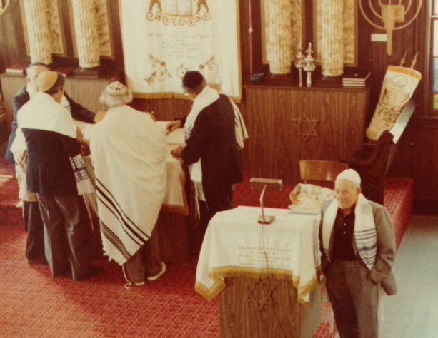 Inside Shul in Kauneonga Lake