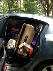 My nephew's car before he left for Indiana.