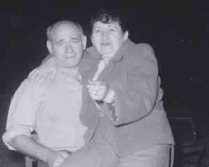 My Grandparents in the Catskills in July around 1954. It was my Grandma's birthday.